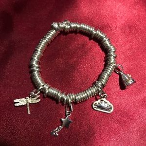 Links of London Stirling Silver Heavy Charm Bracelet
